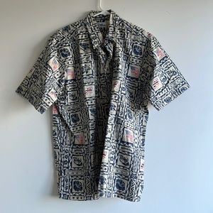 Special July 4th Reyn Spooner shirt - Hawaiian and US flag